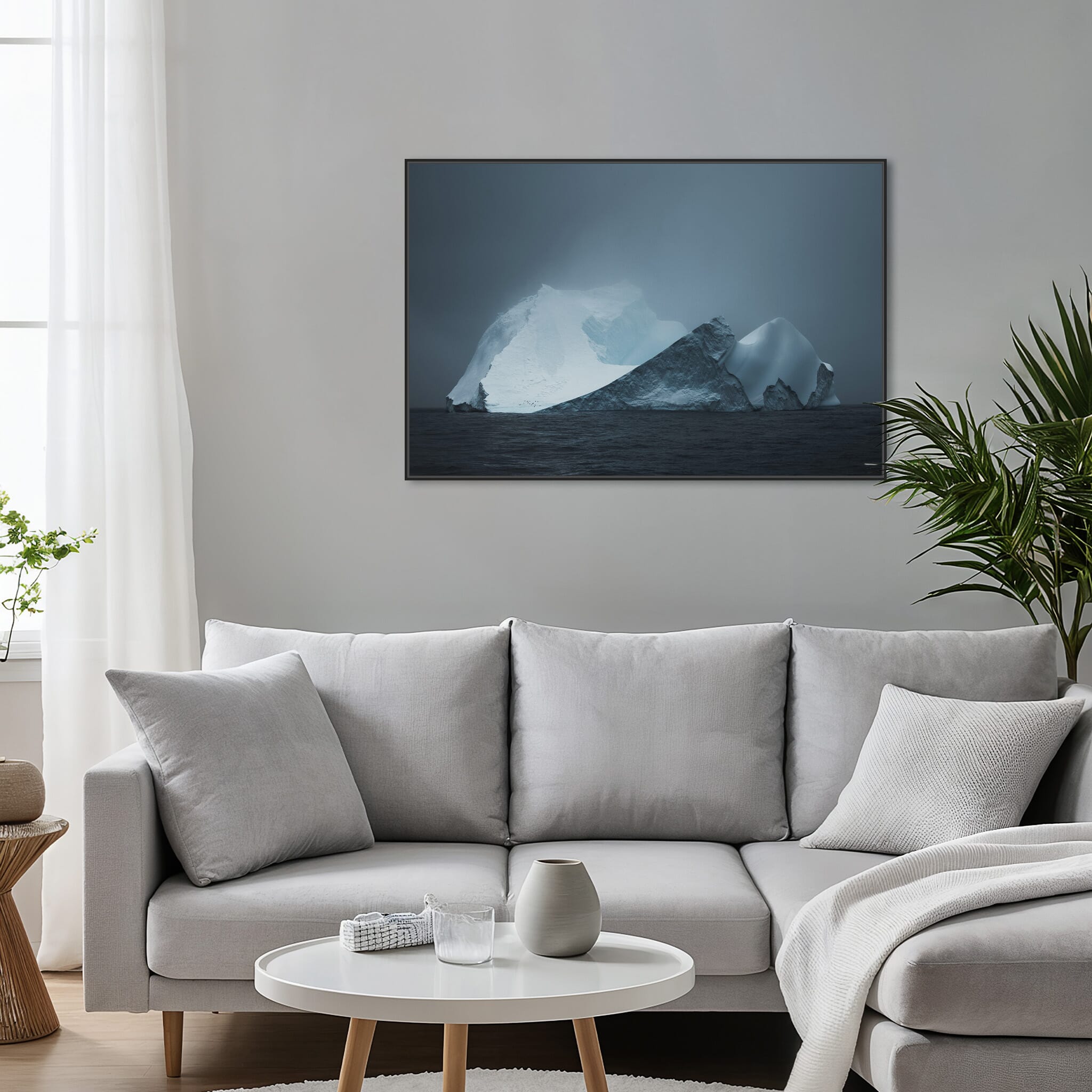 Interior design featuring photography prints by Jan Erik Waider