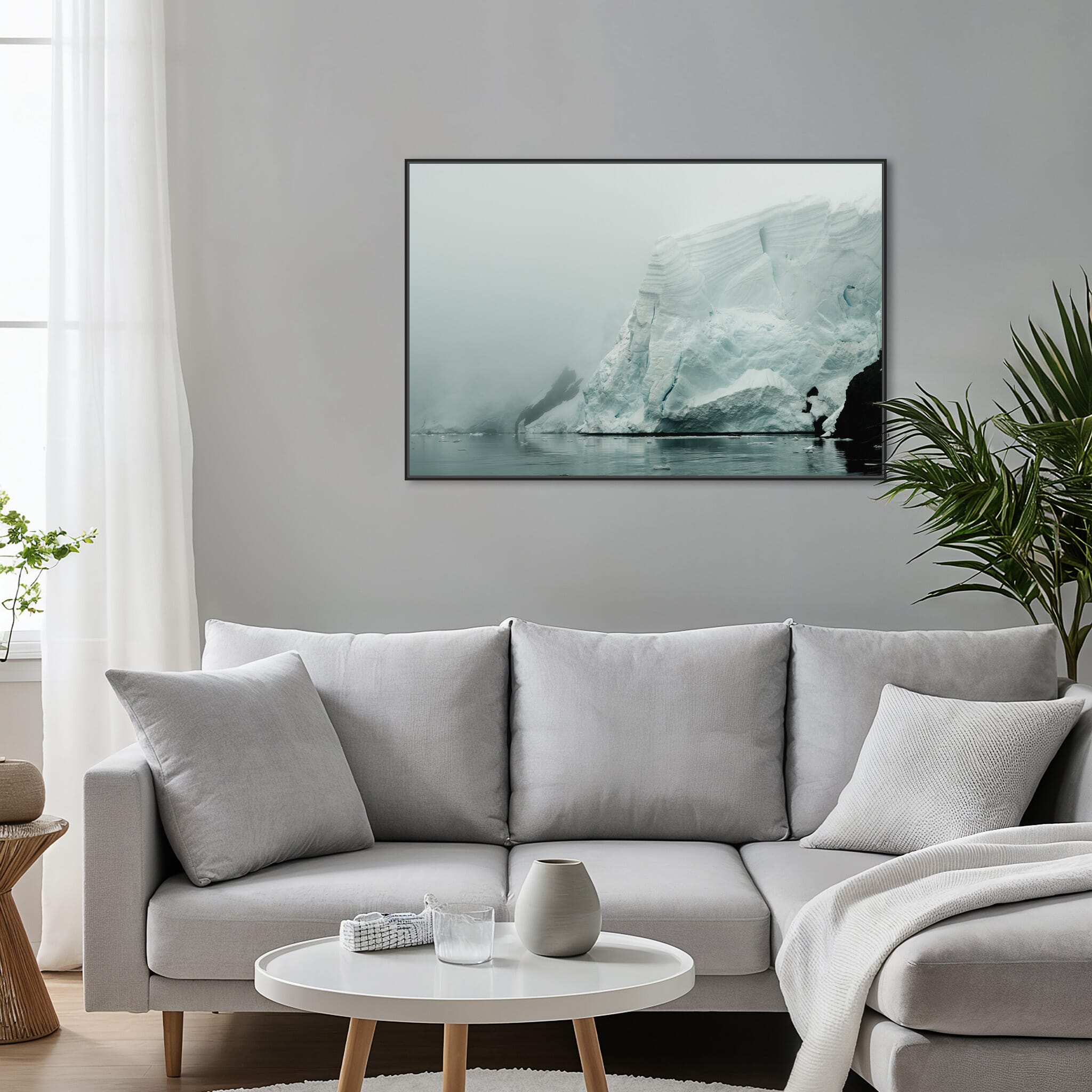 Interior design featuring photography prints by Jan Erik Waider
