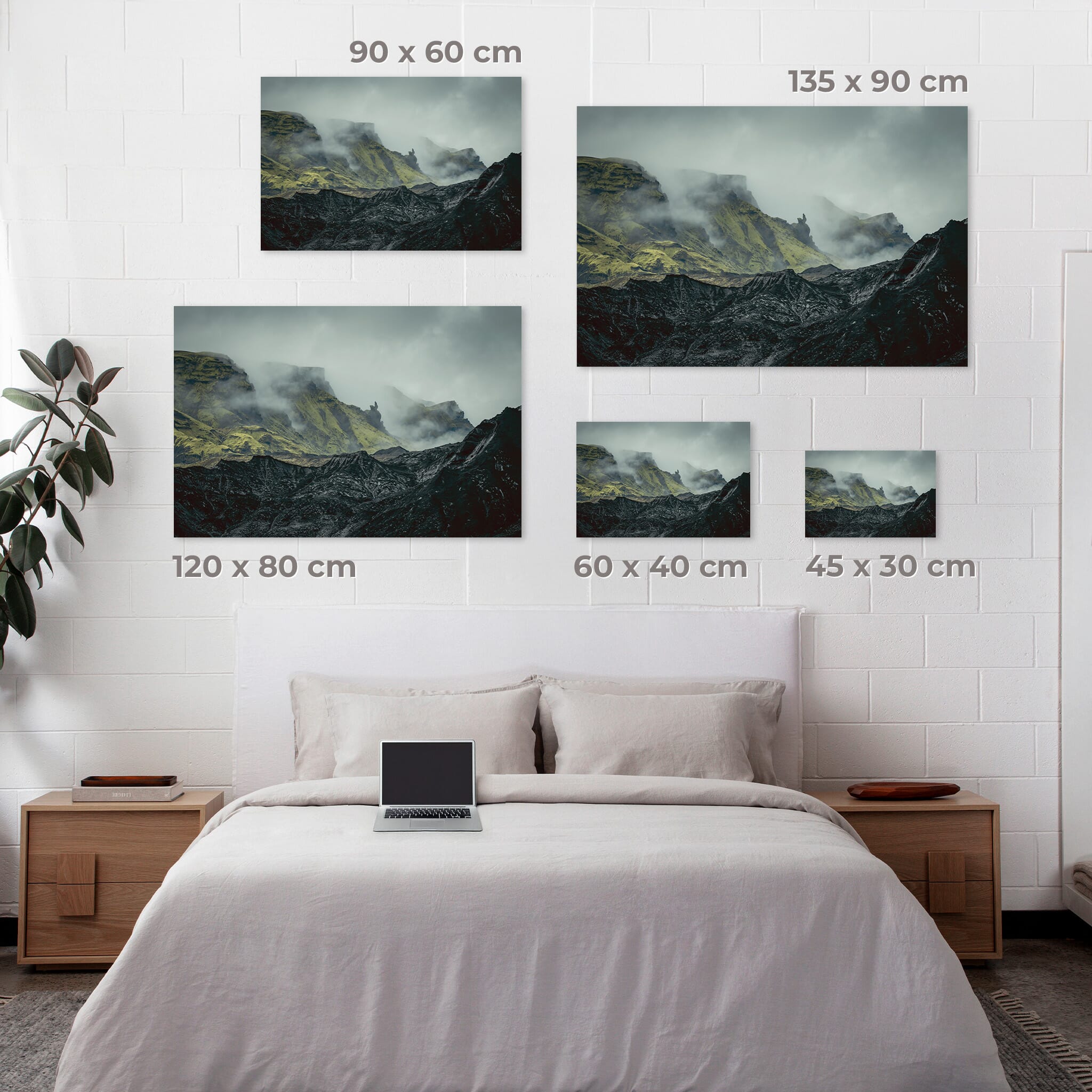 Fine art print size guide