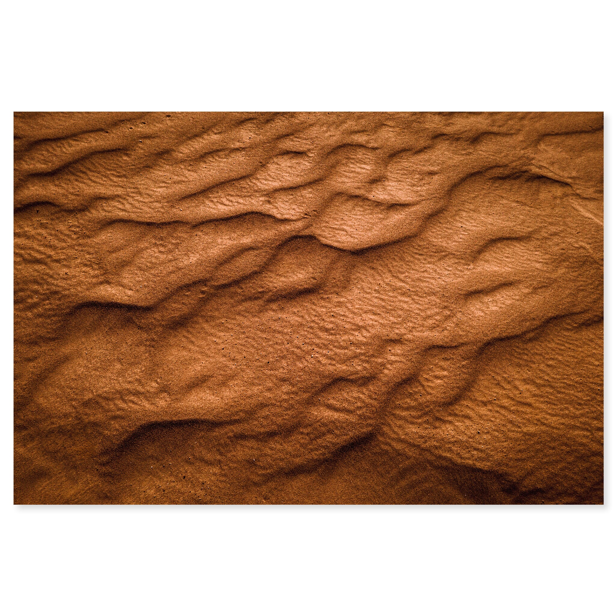 Fine art print of minimal sand patterns in a German quarry